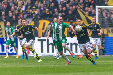 Derby eşleşen AIK ve Hammarby If Ulusal Stadyumu'nda arasında 