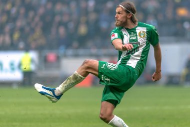 Bjorn Paulsen t AIK ve Hammarby If arasında derby maçında
