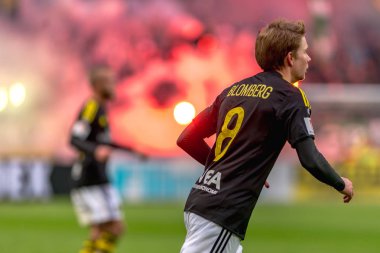 Bengal ateşi AIK ve Hammarby If, arasında derby maçında