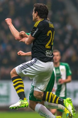 Stefan Ishizaki AIK ve Hammarby If, arasında derby maçında