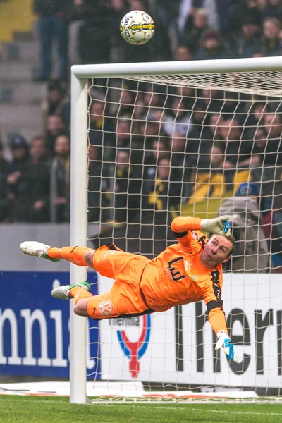 Derby game between AIK and Hammarby IF at the national stadium F — Stock Photo, Image