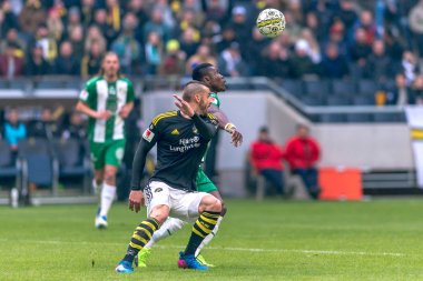 PA Dibba n AIK ve Hammarby If arasında derby maçında