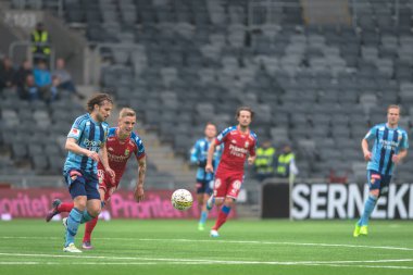Kevin Walker maç Djurgarden Eğer ve IFK arasında uzun adımlarla