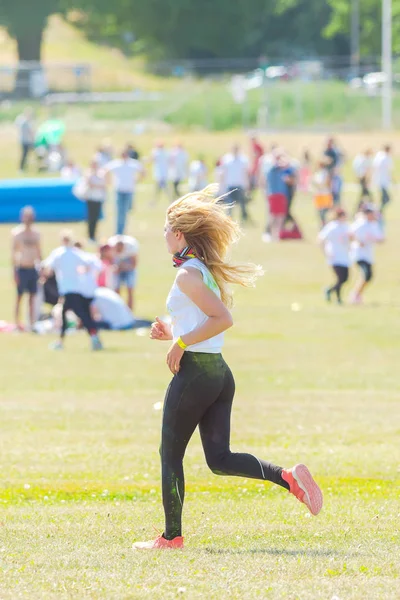 Renk engel rush, Gard, alan kadın çalışan