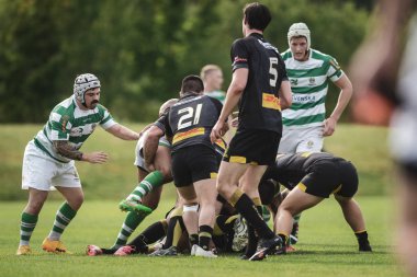 Rugby oyunu Hammarby If ve Arstafalt, Stockholm sürgünler arasında