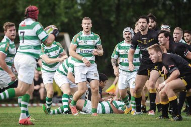 Rugby oyunu Hammarby If ve Arstafalt, Stockholm sürgünler arasında