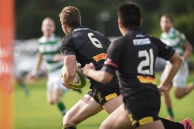 Rugby oyunu Hammarby If ve Arstafalt, Stockholm sürgünler arasında