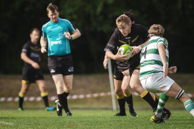 Rugby oyunu Hammarby If ve Arstafalt, Stockholm sürgünler arasında
