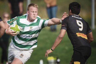 Rugby oyunu Hammarby If ve Arstafalt, Stockholm sürgünler arasında