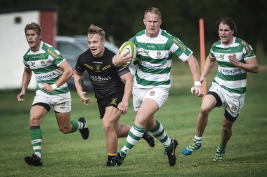 Rugby oyunu Hammarby If ve Arstafalt, Stockholm sürgünler arasında