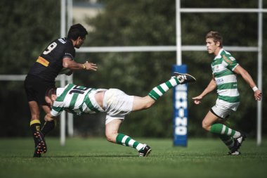 Rugby oyunu Hammarby If ve Arstafalt, Stockholm sürgünler arasında