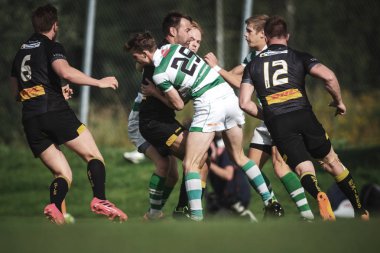 Rugby oyunu Hammarby If ve Arstafalt, Stockholm sürgünler arasında