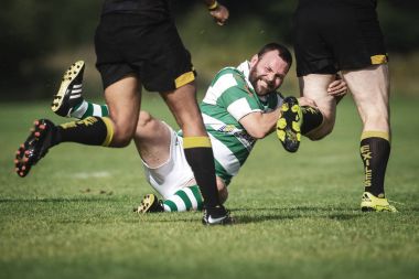 Rugby oyunu Hammarby If ve Arstafalt, Stockholm sürgünler arasında