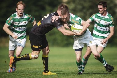 Rugby oyunu Hammarby If ve Arstafalt, Stockholm sürgünler arasında