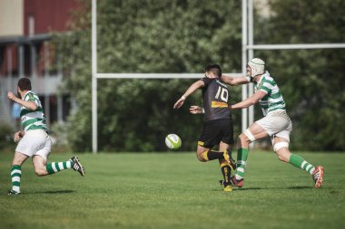 Rugby oyunu Hammarby If ve Arstafalt, Stockholm sürgünler arasında
