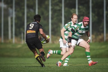 Rugby oyunu Hammarby If ve Arstafalt, Stockholm sürgünler arasında