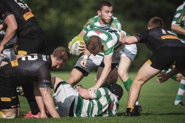 Rugby oyunu Hammarby If ve Arstafalt, Stockholm sürgünler arasında