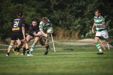 Rugby oyunu Hammarby If ve Arstafalt, Stockholm sürgünler arasında