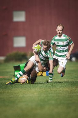 Rugby oyunu Hammarby If ve Arstafalt, Stockholm sürgünler arasında
