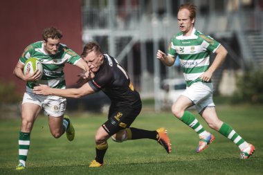 Rugby oyunu Hammarby If ve Arstafalt, Stockholm sürgünler arasında