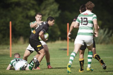 Rugby oyunu Hammarby If ve Arstafalt, Stockholm sürgünler arasında