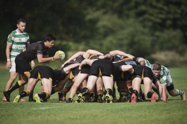 Rugby oyunu Hammarby If ve Arstafalt, Stockholm sürgünler arasında