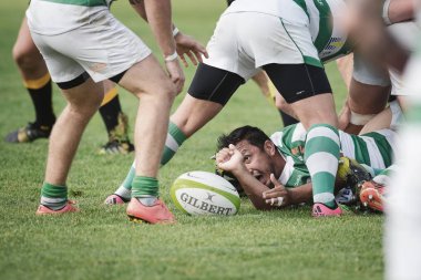 Rugby oyunu Hammarby If ve Arstafalt, Stockholm sürgünler arasında