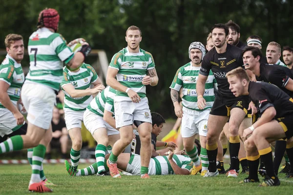 Rugby oyunu Hammarby If ve Arstafalt, Stockholm sürgünler arasında