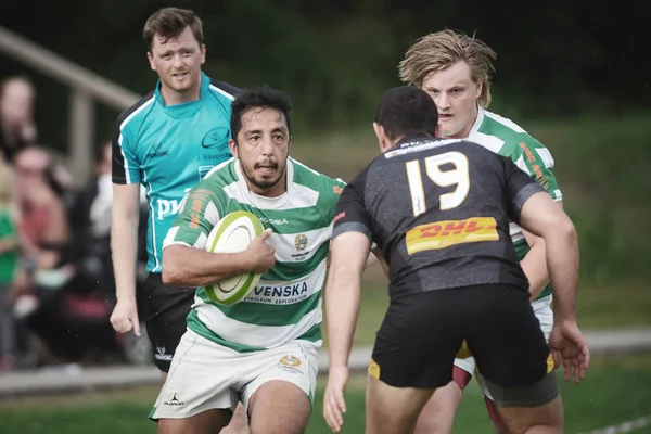 Rugby oyunu Hammarby If ve Arstafalt, Stockholm sürgünler arasında
