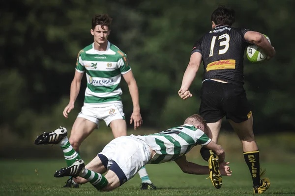 Rugby oyunu Hammarby If ve Arstafalt, Stockholm sürgünler arasında