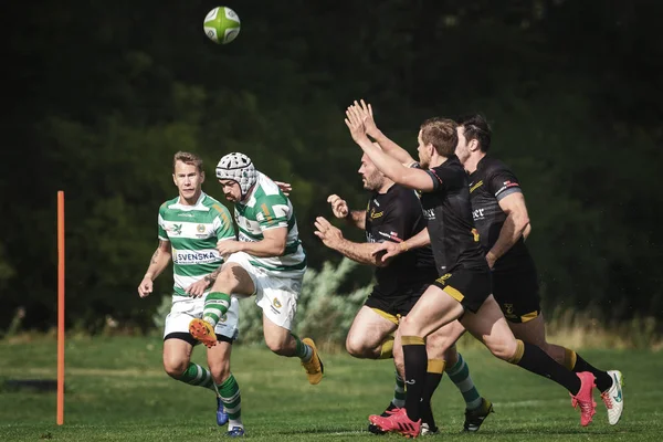 Rugby oyunu Hammarby If ve Arstafalt, Stockholm sürgünler arasında