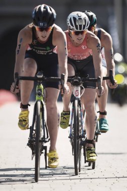 Leadinggroup kurşun Jessica Learmonth (Gbr) tarafından kadın ITU t