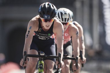 Leadinggroup kurşun Jessica Learmonth (Gbr) tarafından kadın ITU t