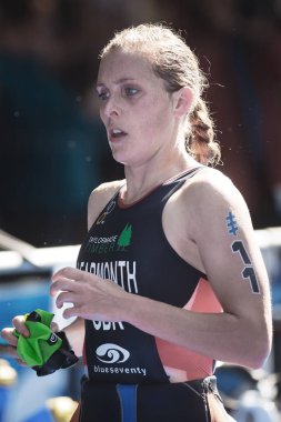 Jessica Learmonth (Gbr) arasında transitiion alana ilk 
