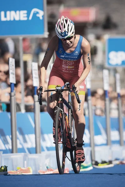Carolina kadın ITU triatlon seri Bisiklete binme Routier (Esp)