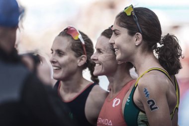 Podyum Kazananlar Duffy (Ber), Learmonth (Gbr ve hafif (Aus posin