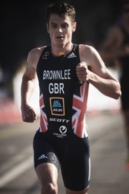 Portre, Jonathan yalak sokaklarında çalışan Brownlee (Gbr)