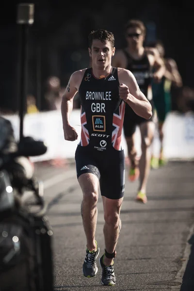 Jonathan yalak eski CI sokaklarında çalışan Brownlee (Gbr)