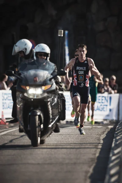 Jonathan yalak eski CI sokaklarında çalışan Brownlee (Gbr)