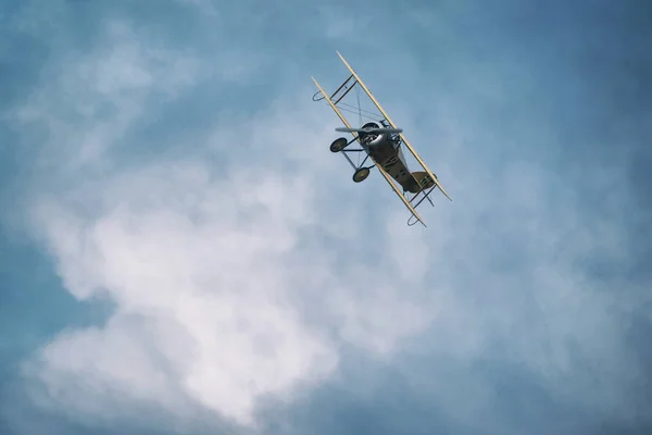 Vintage Tummelisa aeronave no show aéreo no aeroporto de Orebro — Fotografia de Stock