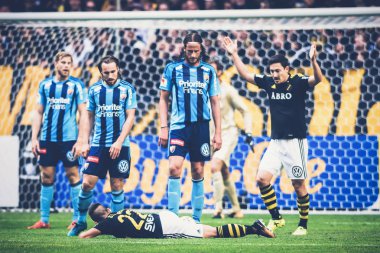 AIK ve DIF Allsvenskan arasında futbol derby