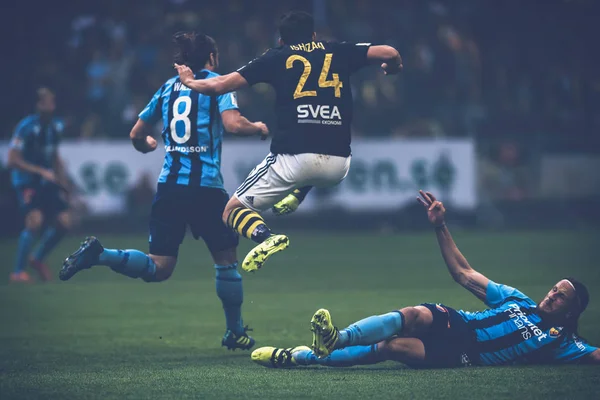 AIK ve DIF Allsvenskan arasında futbol derby, düello