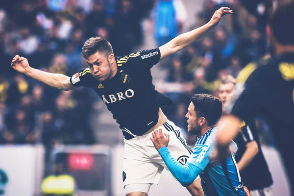 AIK ve DIF Allsvenskan arasında futbol derby