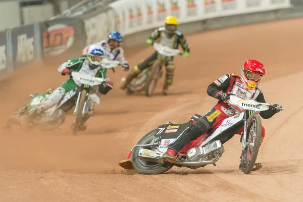 Maciej Janowski (Pol), a stockholmi Fim Speedway Grand Prix egy — Stock Fotó