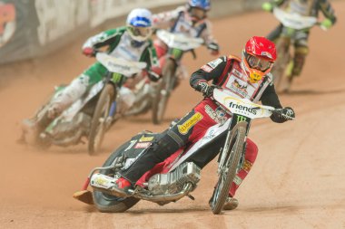 Stockholm FIM Speedway Grand Prix Maciej Janowski (Pol) bir