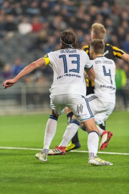 Djurgarden defender Jonas Olsson İsveç Kupası Çeyrek Final