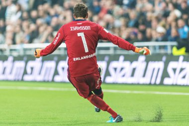 İsveç Kupası quarterfina, kaleci Andreas Isaksson (DIF)