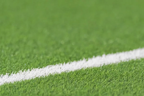 Detail of the white lines at the Swedish cup quarterfinals betwe — Stock Photo, Image