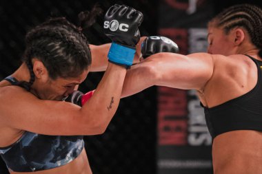 Malin Hermansson (Swe) ve Karla Benitez (Esp)