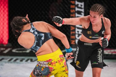 Malin Hermansson (Swe) ve Karla Benitez (Esp)